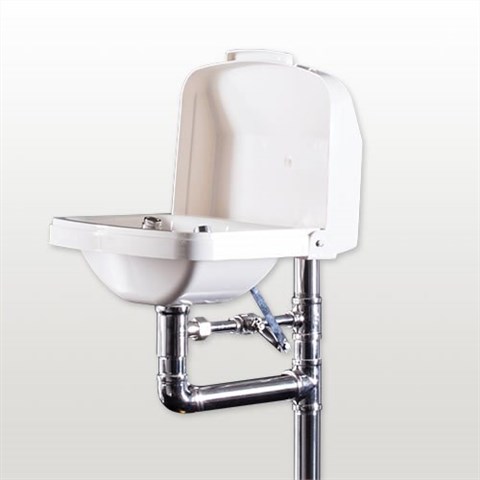 翻盖防尘(ABS盆)复合式紧急冲淋洗眼器BH30-2010 翻盖防尘(ABS盆)复合式紧急冲淋洗眼器BH30-2010