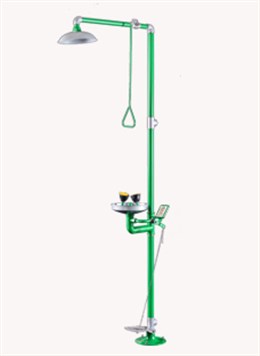 加强防腐复合式304不锈钢紧急冲淋洗眼器BH30-1011L