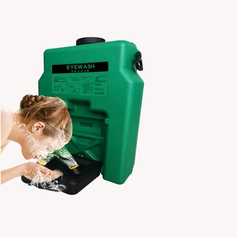 53L便携式移动洗眼器14加仑绿BH34-2021