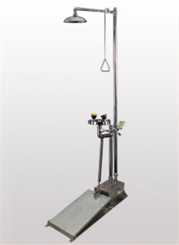 防冻大踏板复合式淋浴洗眼器BH30-5012