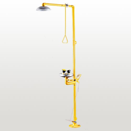 加强防腐复合式304不锈钢紧急冲淋洗眼器BH30-1011(ABS) 加强防腐复合式304不锈钢紧急冲淋洗眼器BH30-1011(ABS)